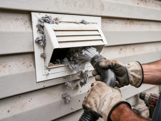Professional dryer vent cleaning by Dublin Dryer Vent Cleaning in Dublin