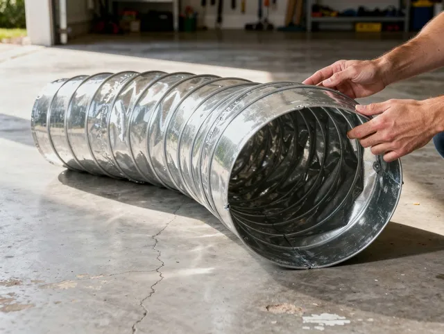 Dublin Dryer Vent Cleaning specialist using advanced equipment for thorough duct cleaning in Dublin