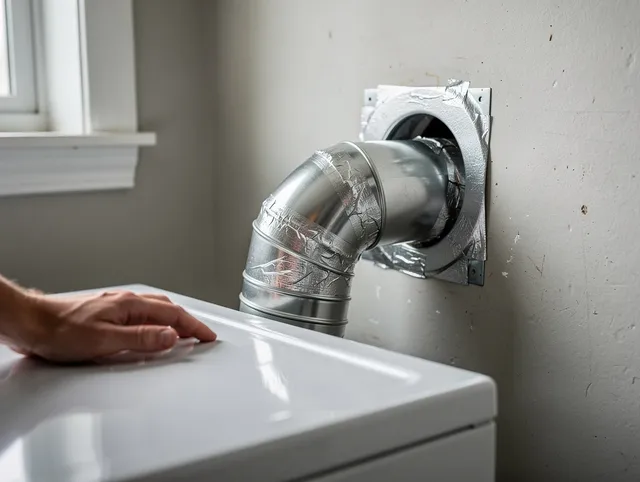 Dublin Dryer Vent Cleaning expert performing professional dryer vent repair and installation in Dublin