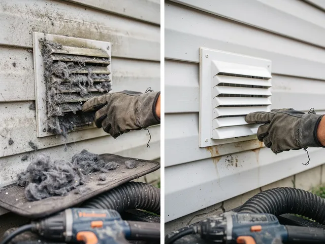 Residential dryer vent cleaning by Dublin Dryer Vent Cleaning in Dublin